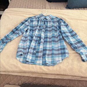 Vineyard Vines Blue Plaid Men's Shirt